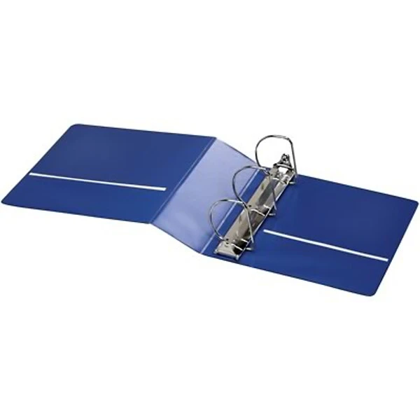 Quill Brand® Standard 4" 3 Ring Non View Binder With D-Rings, Dark Blue (758952) 4 Quill Brand® Standard 4" 3 Ring Non View Binder With D-Rings, Dark Blue (758952) - Image 2