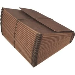 Quill Brand® Heavy-Duty Reinforced Expanding Wallets, Flap And Cord Closure, Letter Size, Brown, 10/Box (7CL1053) 8 Quill Brand® Heavy-Duty Reinforced Expanding Wallets, Flap And Cord Closure, Letter Size, Brown, 10/Box (7CL1053) -Office Supplies Discount 134013 s7 1