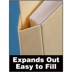Quill Brand® File Pocket, 3/4" Expansion, Letter Size, Manila, 25/Pack (7153L25-QCC) -Office Supplies Discount 134028 s7