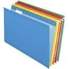 Quill Brand® Premium Reinforced 100% Recycled Hanging File Folders, 1/5-Cut , Legal Size, Assorted, 25/Box (76315AD) -Office Supplies Discount 135297 s7