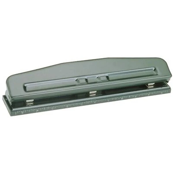 Quill Brand® 2- Or 3-Hole Punch, 10 Sheet Capacity, Black (24564-QCC) 3 Quill Brand® 2- Or 3-Hole Punch, 10 Sheet Capacity, Black (24564-QCC)