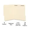 Quill Brand® Heavy-Duty Reinforced Assorted Tabs 1-Fastener Folders, Letter, Manila, 50/Box (737511) 2 Quill Brand® Heavy-Duty Reinforced Assorted Tabs 1-Fastener Folders, Letter, Manila, 50/Box (737511) -Office Supplies Discount 16F1D70F 5CE7 4A4D AA77A09CF9AB6750 s7