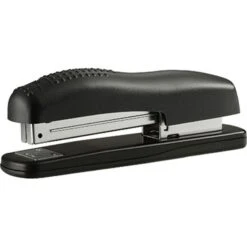 Quill Brand® Contemporary Desktop Full-Strip Stapler, Metallic Black (79604Q) -Office Supplies Discount 183636 s7