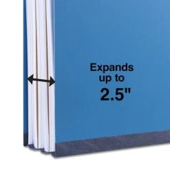 Quill Brand® 2/5-Cut Tab Pressboard Classification File Folders, 2-Partitions, 6-Fasteners, Letter, Blue, 15/Box (738026) 8 Quill Brand® 2/5-Cut Tab Pressboard Classification File Folders, 2-Partitions, 6-Fasteners, Letter, Blue, 15/Box (738026) -Office Supplies Discount 1FC10314 BD16 4D92 AF46CA896B738090 s7