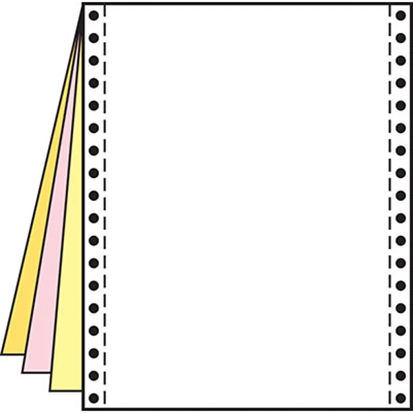 Quill Brand® 9.5" X 11" 4-Part Form Paper, 15 Lbs., 92 Brightness, 850 Sheets/Carton (710754) 3 Quill Brand® 9.5" X 11" 4-Part Form Paper, 15 Lbs., 92 Brightness, 850 Sheets/Carton (710754)