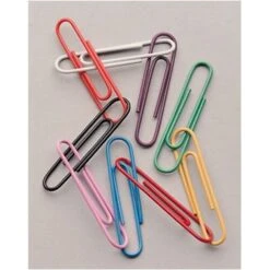 Quill Brand® Jumbo Paper Clips, Assorted Colors, 200/Tub 7 Quill Brand® Jumbo Paper Clips, Assorted Colors, 200/Tub -Office Supplies Discount 25729 s7