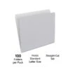 Quill Brand® File Folders, Straight-Cut, Letter Size, Gray, 100/Box (7409GY) -Office Supplies Discount 29F5AE0D 0603 451F A2F74B4E598C1175 s7