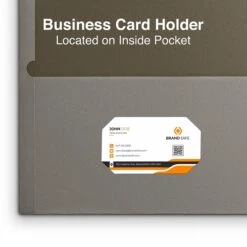 Quill Brand® 2-Pocket Folders, Gray, 25/Box (712530) -Office Supplies Discount 3429BFF9 6EF3 4B8B B156948BDAC30C26 s7