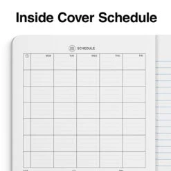 Quill Brand® Composition Notebook, 7.5" X 9.75", College Ruled, 100 Sheets, Black/White, 4/Pack (TR58371) -Office Supplies Discount 35BC0206 C939 4169 AE10D69AA72DF7AD s7