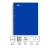 Quill Brand® Premium 1-Subject Notebook, 3.5" X 5.5", College Ruled, 200 Sheets, Blue (TR58289)