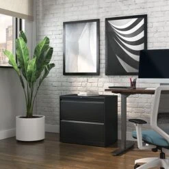 Quill Brand® Commercial 2 File Drawer Lateral File Cabinet, Assembled, Black, Letter/Legal, 30"W (20068D) 15 Quill Brand® Commercial 2 File Drawer Lateral File Cabinet, Assembled, Black, Letter/Legal, 30"W (20068D) -Office Supplies Discount 4817282F 72D8 4594 A0057A1B26AF843D s7