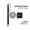 Quill Brand® Anchor Security Pen With Chain And Base, Medium Point Black (31587) -Office Supplies Discount 4ADF8DAA 5E8D 4991 8A74F6A99C2E62F4 s7