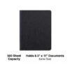 Quill Brand® Prong-Style Pressboard Covers, 8-1/2" X 11", Black (740401) -Office Supplies Discount 51689E3F 966D 4F47 BC2F3E643835E469 s7