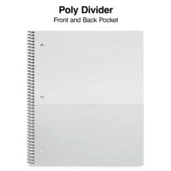 Quill Brand® Premium 1-Subject Notebook, 8.5" X 11", Graph Ruled, 100 Sheets, Assorted Colors (25855M) 9 Quill Brand® Premium 1-Subject Notebook, 8.5" X 11", Graph Ruled, 100 Sheets, Assorted Colors (25855M) -Office Supplies Discount 51942E4F AB2F 43E6 AE6603304464C19F s7