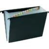 Quill Brand® Hanging Expanding File, 12 Pockets, Letter Size, Black (11404-QCC) -Office Supplies Discount 56785 s7