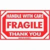 Shipping & Pallet Labels; 3x5" "Handle With Care Fragile Thank You", 500 Labels/Roll -Office Supplies Discount 67377 s7
