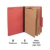 Quill Brand® 2/5-Cut Tab Pressboard Classification File Folders, 3-Partitions, 8-Fasteners, Legal, Brown, 15/Box (7-45036) 2 Quill Brand® 2/5-Cut Tab Pressboard Classification File Folders, 3-Partitions, 8-Fasteners, Legal, Brown, 15/Box (7-45036) -Office Supplies Discount 6C076C39 E234 4E86 B4B0F9BEEF7C058A s7