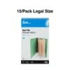 Quill Brand® End-Tab Partition Folders, 2 Partitions, 6 Fasteners, Emerald Green, Legal, 15/Box (749034) -Office Supplies Discount 6D5BC111 9987 44DA BFDC135706196D1C s7