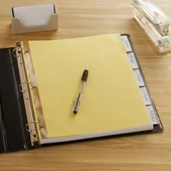 Insertable Big Tab Dividers, 5-Tab, Clear -Office Supplies Discount 6F1D4C41 2D85 42E8 9D270BDE7FDFAE19 s7