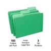 Quill Brand® File Folders, Assorted Tabs, 1/3-Cut, Legal, Green, 100/Box (741013GR) 1 Quill Brand® File Folders, Assorted Tabs, 1/3-Cut, Legal, Green, 100/Box (741013GR) -Office Supplies Discount 704218AD 7E20 48DD 9381935CAFE76A82 s7