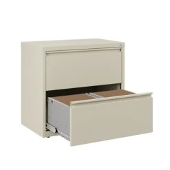 Quill Brand® Commercial 2 File Drawers Lateral File Cabinet, Locking, Putty/Beige, Letter/Legal, 30"W (20067D) -Office Supplies Discount 7B14D138 8EB1 44CC 92E8A3AE9F0EB84E s7
