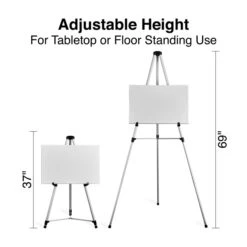 Quill Brand® HD Flipchart/Easel, Aluminum (28221US/50450US) -Office Supplies Discount 7F1ECB97 EF99 4DFF 9AAE0E9D83ADA459 s7