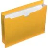 Quill Brand® Reinforced File Jacket, 2" Expansion, Legal Size, Yellow, 50/Box (74950YW) -Office Supplies Discount 84501 s7
