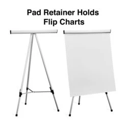 Quill Brand® HD Flipchart/Easel, Aluminum (28221US/50450US) -Office Supplies Discount 91E0C962 7C43 42FC A2E092296D98E398 s7
