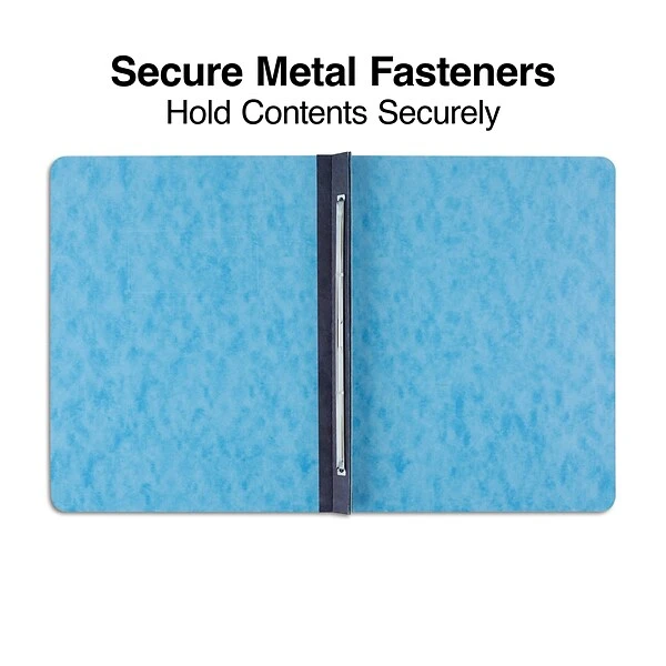 Quill Brand® Prong-Style Pressboard Covers, 8-1/2" X 11", Light Blue (740409) 5 Quill Brand® Prong-Style Pressboard Covers, 8-1/2" X 11", Light Blue (740409) - Image 3