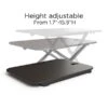 Union & Scale™ FlexFit™ 27" Adjustable Desk Riser, Black (UN45516-CC) -Office Supplies Discount 935BD8CB 54B7 45FC A95577EE96AC9A96 s7