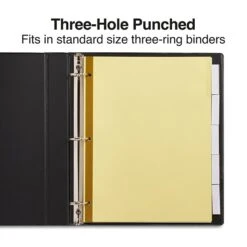 Insertable Big Tab Dividers, 5-Tab, Clear -Office Supplies Discount 946F1F02 E1B8 42EF 8A5E56D2DE5F7FA7 s7