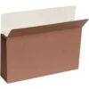 Quill Brand® Reinforced File Pocket, 5 1/4" Expansion, Legal Size, Brown, 10/Box (7Q1536) 1 Quill Brand® Reinforced File Pocket, 5 1/4" Expansion, Legal Size, Brown, 10/Box (7Q1536) -Office Supplies Discount 96718 s7 1