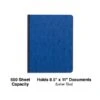 Quill Brand® Prong-Style Pressboard Covers, 8-1/2" X 11", Dark Blue (740402) -Office Supplies Discount 96851FE5 BE59 473A AF133E4F99CE6A20 s7