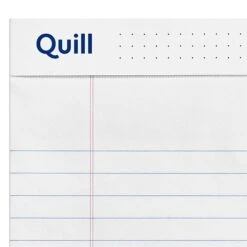 Quill Brand® Standard Series Legal Pad, 8-1/2" X 14", Wide Ruled, White, 50 Sheets/Pad, 12 Pads/Pack (742330) 10 Quill Brand® Standard Series Legal Pad, 8-1/2" X 14", Wide Ruled, White, 50 Sheets/Pad, 12 Pads/Pack (742330) -Office Supplies Discount 99FF8A0C EFC5 45AE 9715B8C0540F1BCE s7