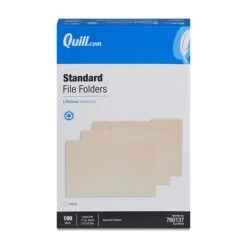 Quill Brand® File Folders, Assorted Tabs, 1/3-Cut , Legal Size, Manila, 100/Box (760137) -Office Supplies Discount 9E37DE1D CDEA 42B1 BF99349855357A9C s7