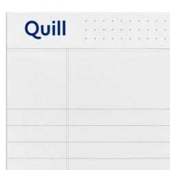 Quill Brand® Standard Series Legal Pad, 8-1/2" X 11", Wide Ruled, White, 50 Sheets/Pad, 12 Pads/Pack (742328) -Office Supplies Discount 9FB96A84 5C47 4298 96BF4628671B30C5 s7