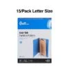 Quill Brand® End-Tab Partition Folders, 2 Partitions, 6 Fasteners, Cobalt Blue, Letter, 15/Box (748026) -Office Supplies Discount C3584024 5848 487D 8AC8AC7C3AA2EBE3 s7