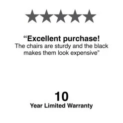 Quill Brand® Banquet/Reception Chair, Black, 4/Pack (51501) -Office Supplies Discount C79DDA06 3187 4FE1 9DF12B76D163F9DF s7