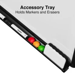 Quill Brand® Flip Chart Easel, Black Steel (28216US/50444US) -Office Supplies Discount C8A4006B 8477 4FB5 BA4246949AD66C26 s7