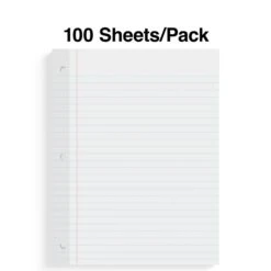 Quill Brand® College Ruled Reinforced Filler Paper, 8.5" X 11", 100 Sheets/Pack (TR16183) 9 Quill Brand® College Ruled Reinforced Filler Paper, 8.5" X 11", 100 Sheets/Pack (TR16183) -Office Supplies Discount C8B3612A A88B 4DAA A0AEE92098BB2E53 s7