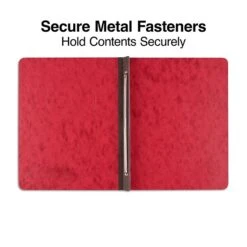 Quill Brand® Prong-Style Pressboard Covers, 8-1/2" X 11", Red (740404) -Office Supplies Discount CF06C472 9175 4ED9 BAB27080984AEB5D s7