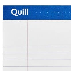 Quill Brand® Gold Signature Premium Series Legal Pad, 8-1/2" X 11", Wide Ruled, Assorted, 50 Sheets/Pad, 6 Pads/Pack (742412) -Office Supplies Discount DA8775FD 02A4 47E7 9031B9873F8FEAEB s7