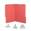 Quill Brand® 1/3-Cut Assorted 2-Fastener Folders, Legal, Red, 50/Box (7358RD) -Office Supplies Discount E0A395A6 69D3 463F 90583382A3AE3780 s7