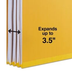 Quill Brand® 2/5-Cut Tab Pressboard Classification File Folders, 3-Partitions, 8-Fasteners, Letter, Yellow, 15/Box (744038) 8 Quill Brand® 2/5-Cut Tab Pressboard Classification File Folders, 3-Partitions, 8-Fasteners, Letter, Yellow, 15/Box (744038) -Office Supplies Discount F9A26700 F634 4E82 BFA6DF6FE2F1E061 s7
