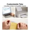 Insertable Big Tab Dividers, 5-Tab, Clear -Office Supplies Discount FB09D3C6 DE25 4A4C 998E5961C176063C s7