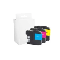 Quill Brand® Remanufactured C/M/Y High Yield Ink Cartridge Replacement For Brother LC1033PKS (LC1033PKS), 3/Pack