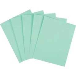 Quill Brand® Cover Stock Paper, 8 1/2" X 11", Green