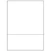 Laser Bond Custom-Cut Sheet Paper, 8.5" X 11", 20 Lbs., White, 500 Sheets/Ream (30030/DPP851035) -Office Supplies Discount s0323986 s7