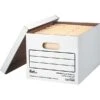 Quill Brand® Basic-Duty Storage Boxes With Lift-Off Lid, Letter/Legal, 12/Ct (00456) 2 Quill Brand® Basic-Duty Storage Boxes With Lift-Off Lid, Letter/Legal, 12/Ct (00456) -Office Supplies Discount s0817332 s7