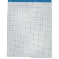 Quill Brand® Grid Style Easel Pad, 27" X 34", White, 50 Sheets/Pad, 2 Pads/Box (720446)